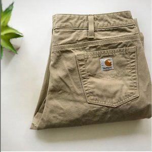 Women’s Carhartt Tan Straight Leg Pants